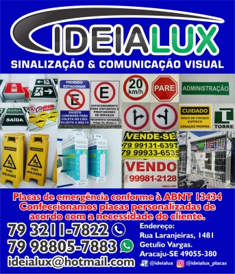 Ideialux Sinalizacao & Comunicacao Visual